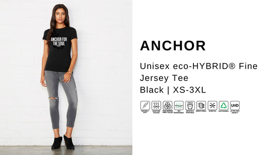 Going eco-hybrid with our unisex tees