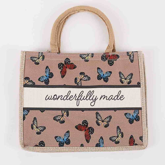 Tote Canvas Wonderfully Made Butterflies