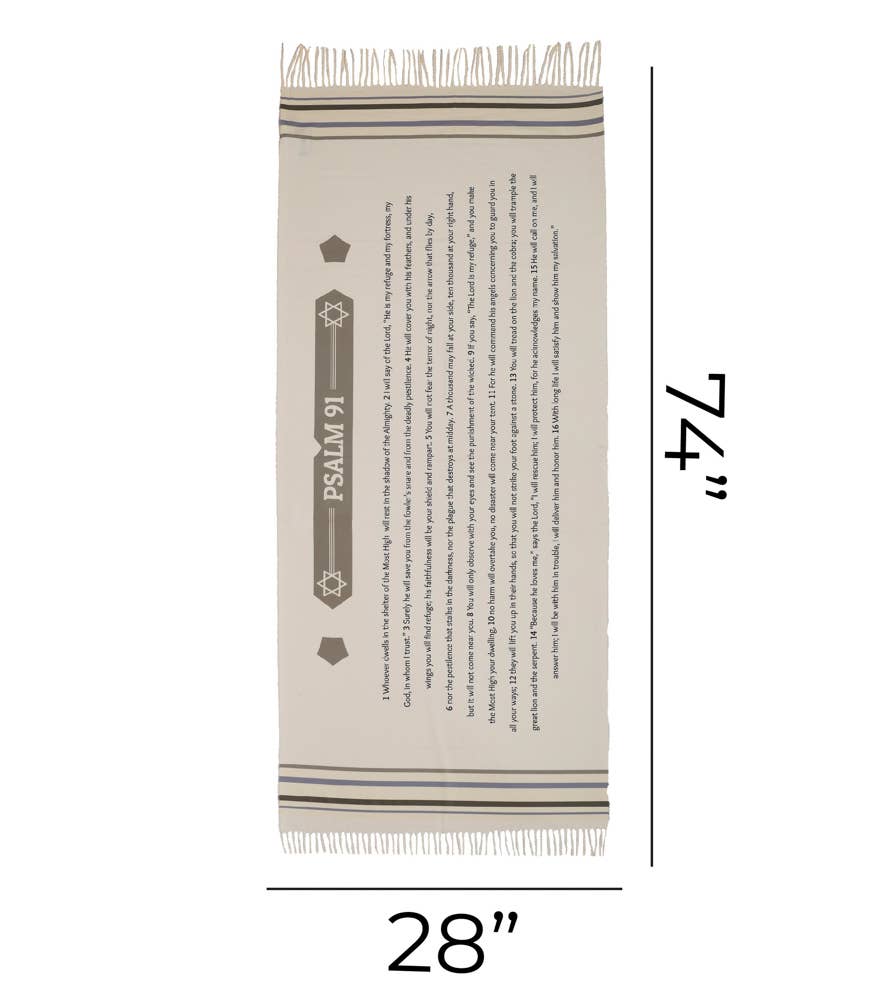 Shawl Fashion Prayer Psalm 91
