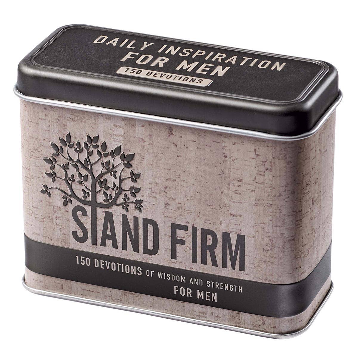 Cards in Tin Stand Firm