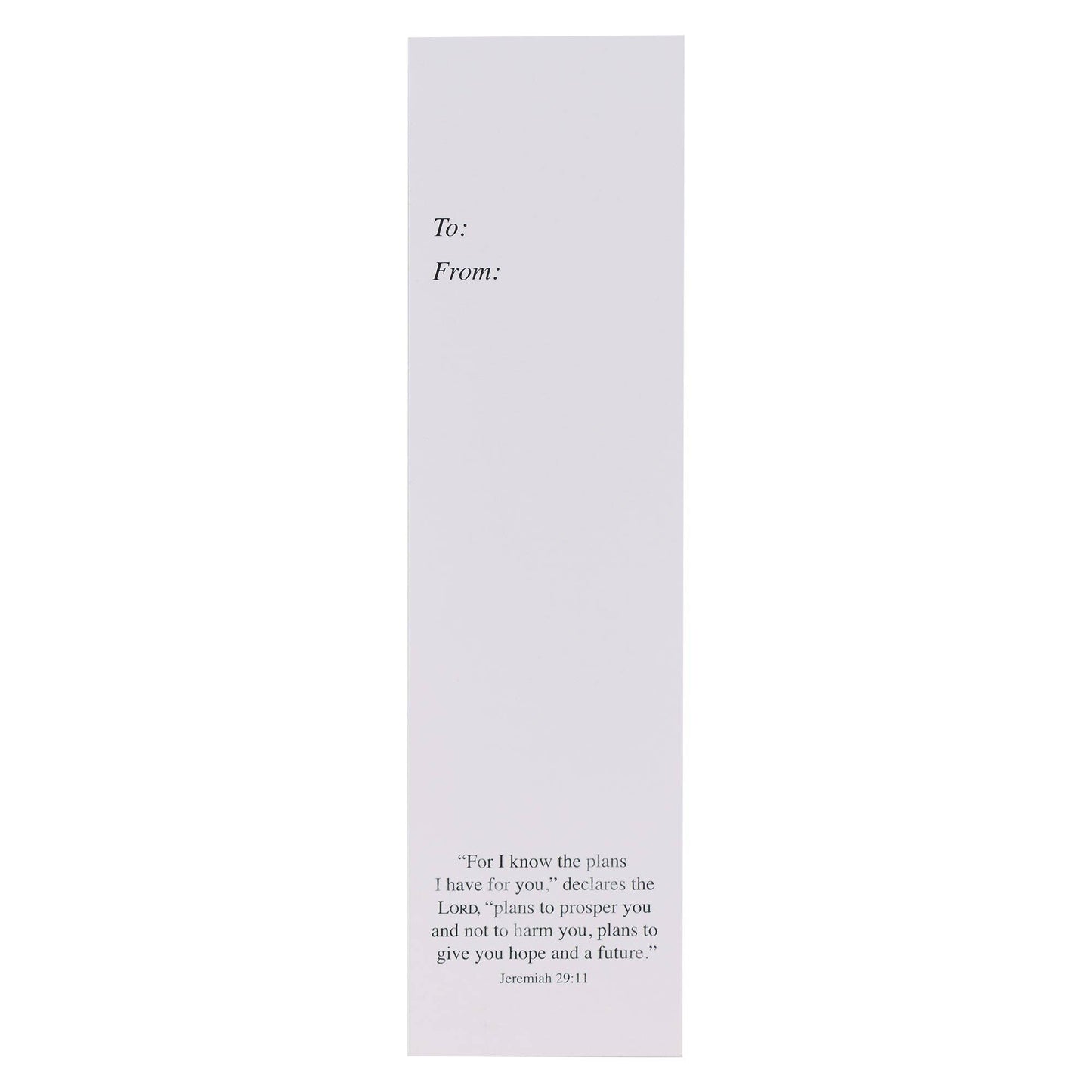 Bookmark Pack Red Space Shuttle I Know the Plans Jer. 29:11