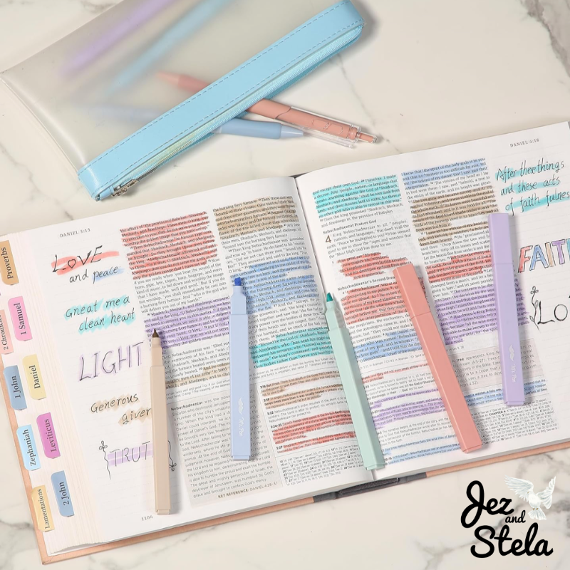 Mr. Pen- Aesthetic Highlighters and Gel Pens, 10 Pack