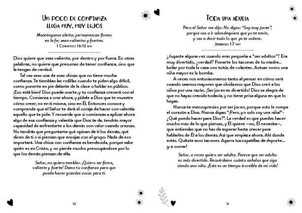 Devocionales de 3 minutos para niñas