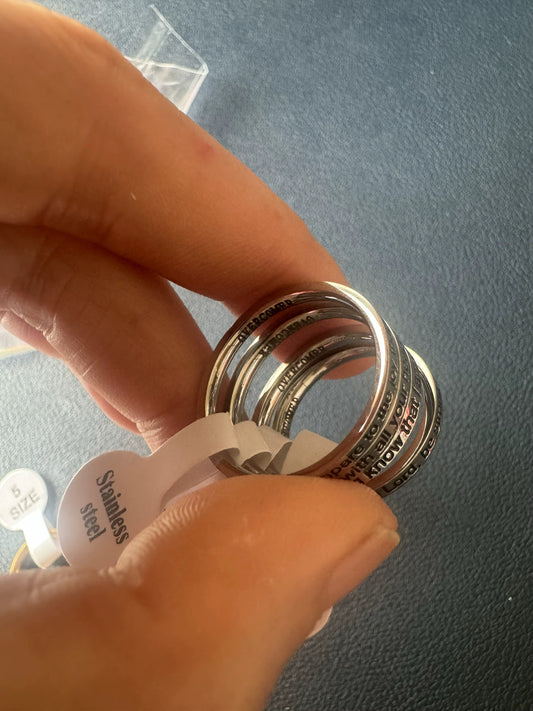 Trust in the Lord- Thin Ring (PRE-SALE)