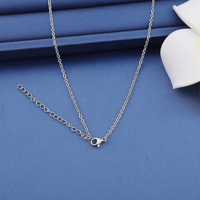 Soaring Dove Necklace-Silver