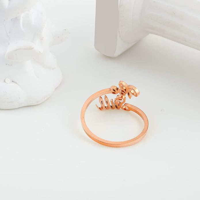 Be Still Rose Gold Ring