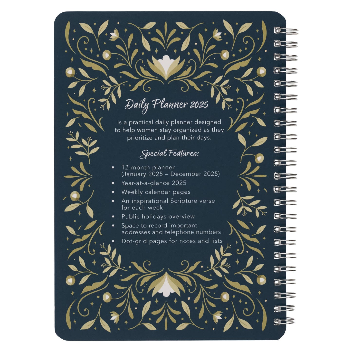 Trust in the Lord Daily Planner 2025