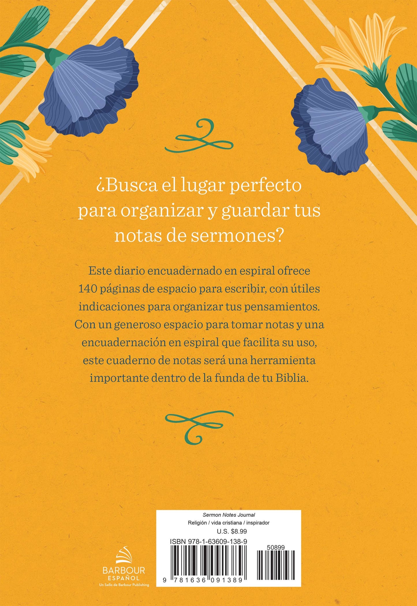 Diario de notas de sermones