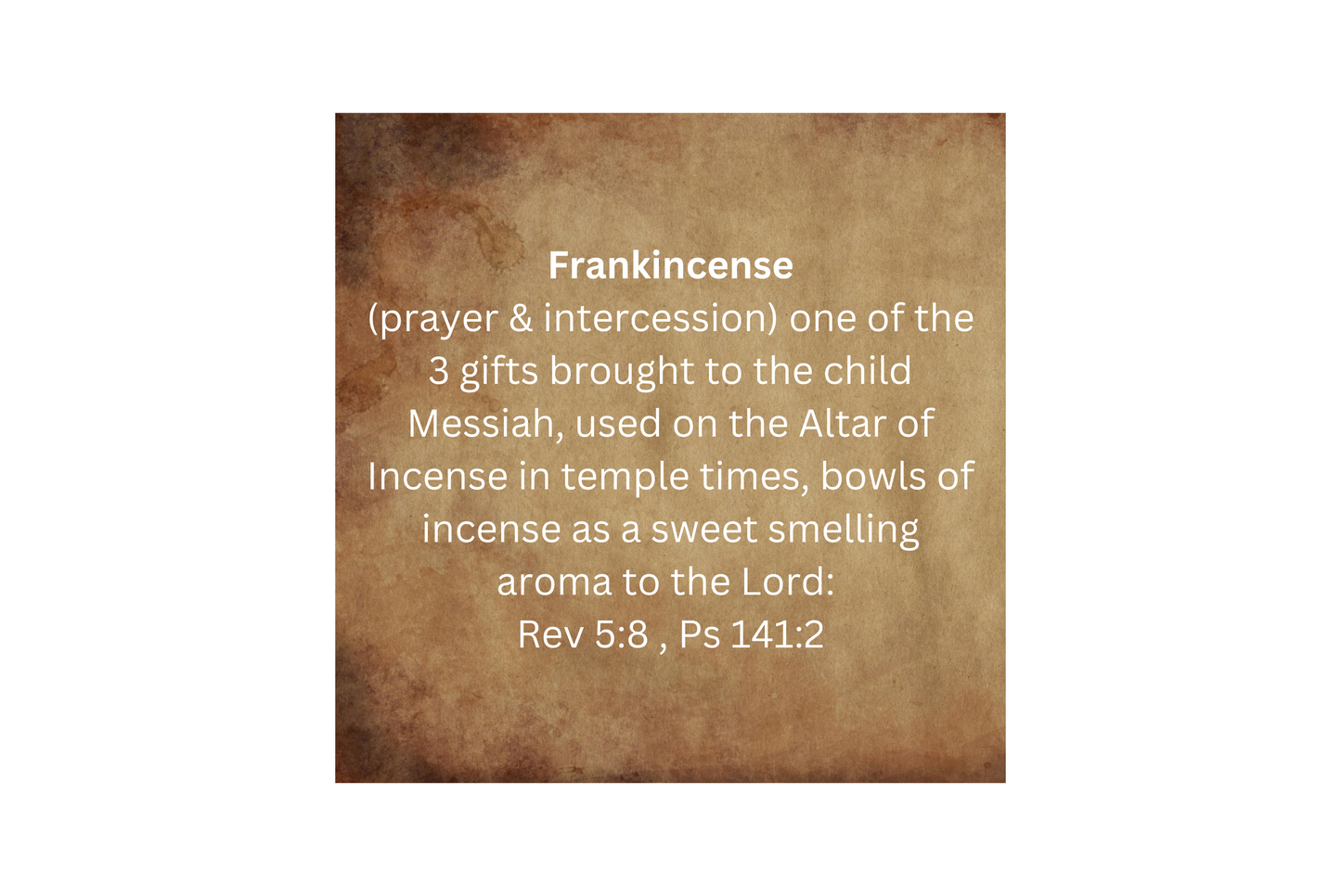 Frankincense Prayer Oil - 1/4oz