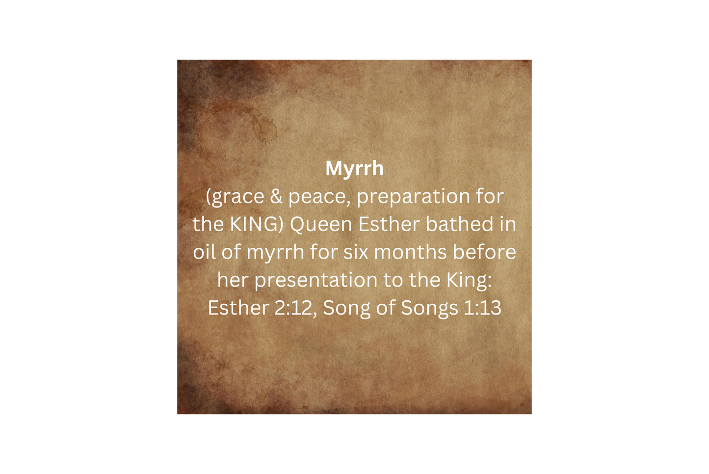 Myrrh Prayer Oil - 1/4oz
