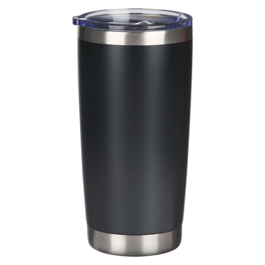 Tumbler SS Black Stand Firm 1 Cor. 16:13