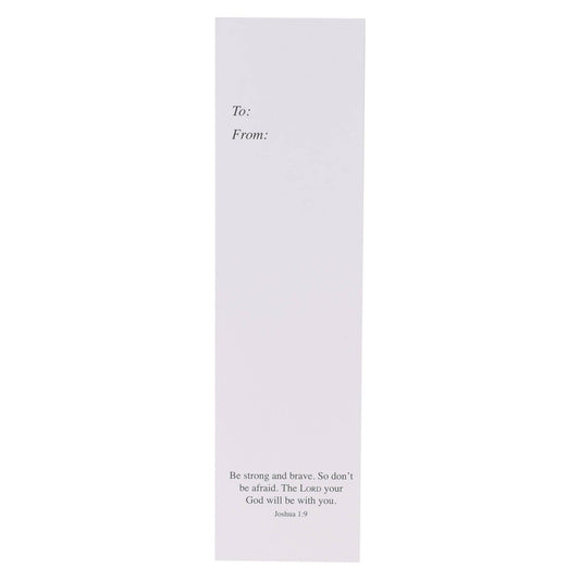 Bookmark Pack Blue Lion Be Strong & Brave Josh. 1:9