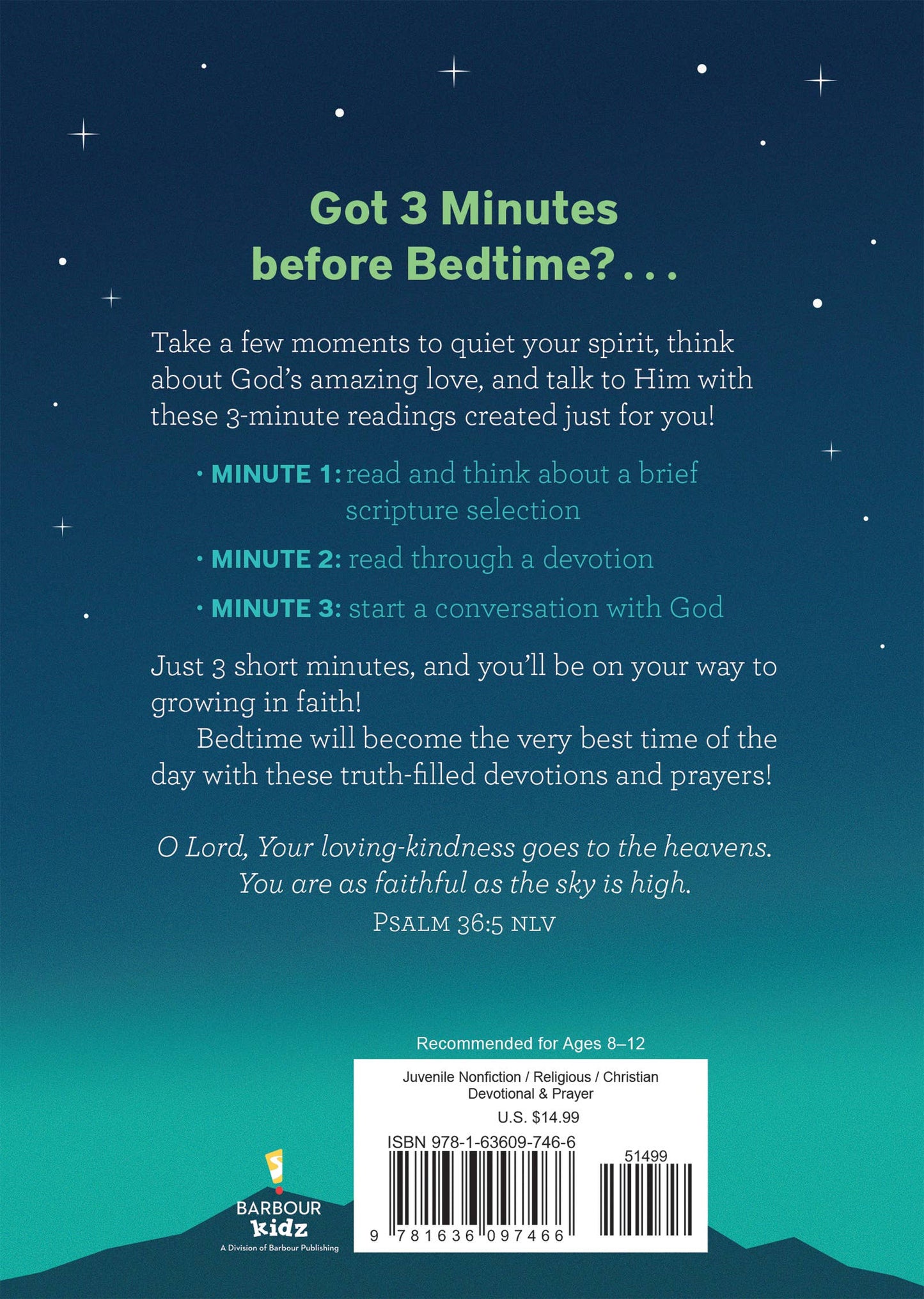365 Bedtime Devotions for Pre-teen Boys