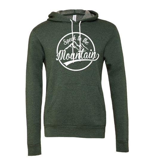 Speak to the...- Heather Forest Unisex Pullover Hoody