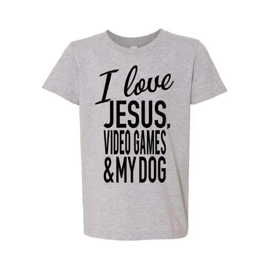 I Love... (Stela Edition)- Youth Unisex Jersey Short Sleeve Tee