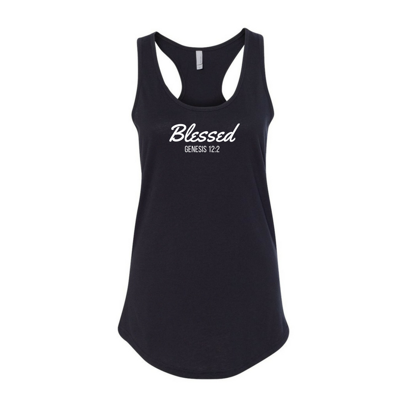 Blessed- Women's Ideal Racerback Tank