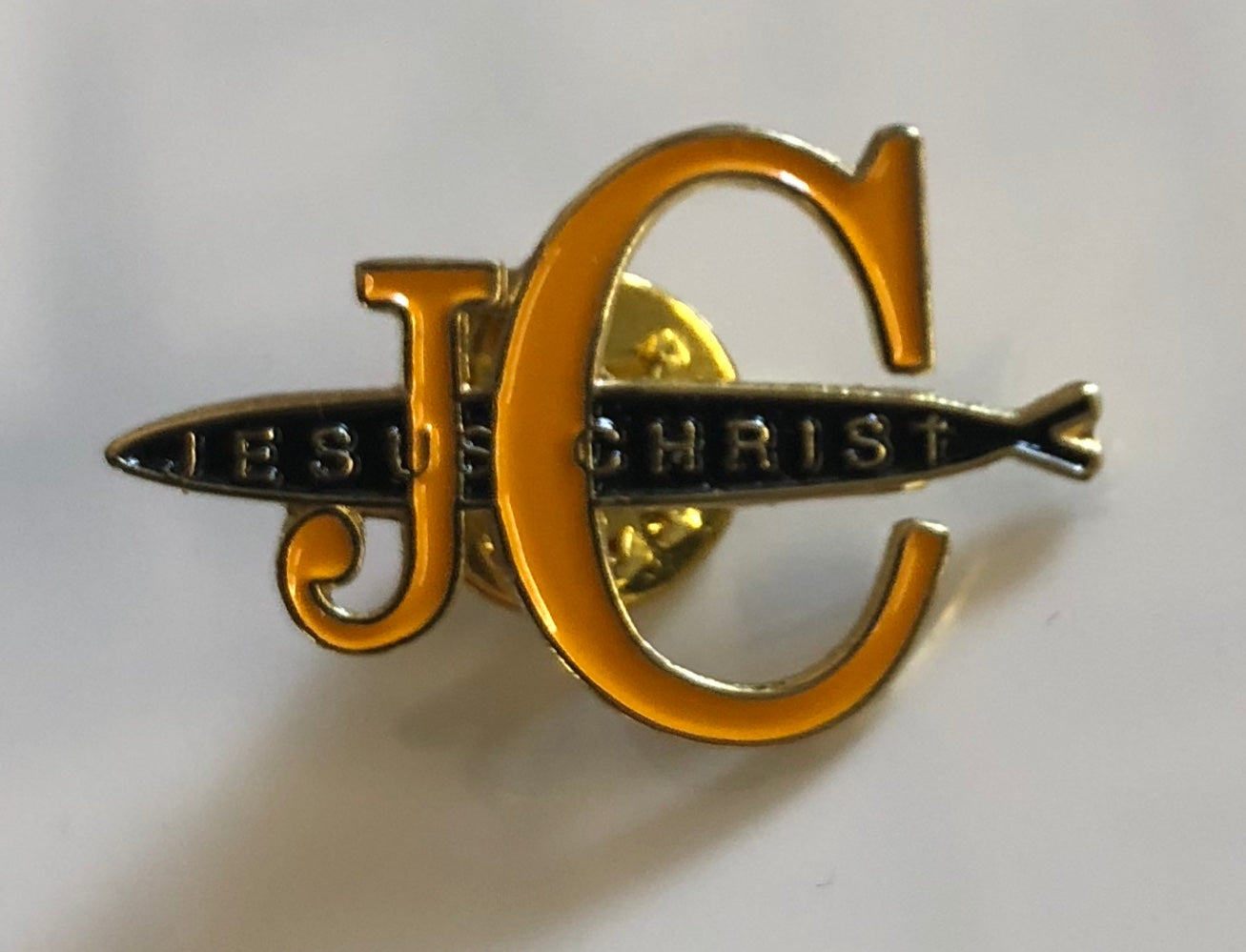 JC- Vintage Hard Enamel Pin