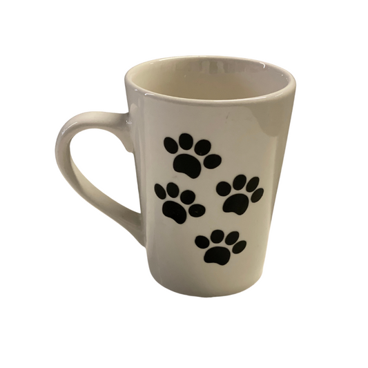 I love... (Jez Edition)- White Tapered Stoneware Mugs, 14 oz.