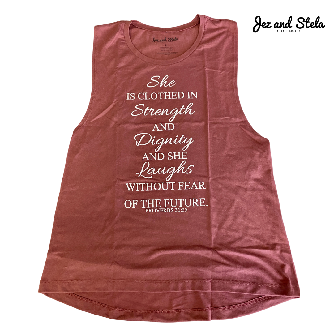 She Is- Women’s Festival Muscle Tank