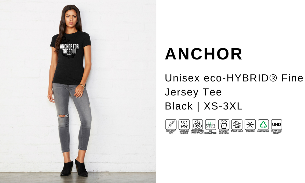 Going eco-hybrid with our unisex tees