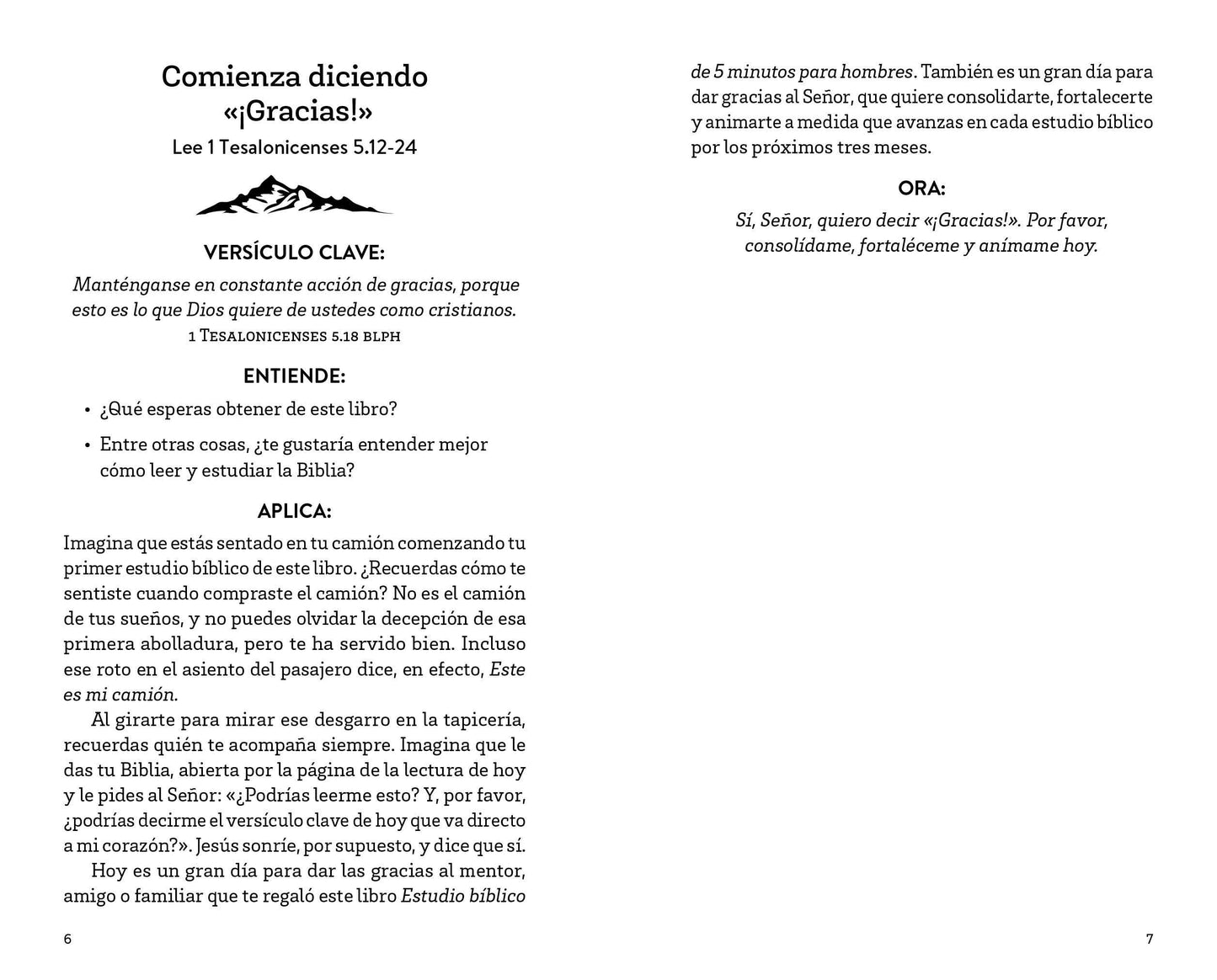 Estudio bíblico de 5 minutos para hombres