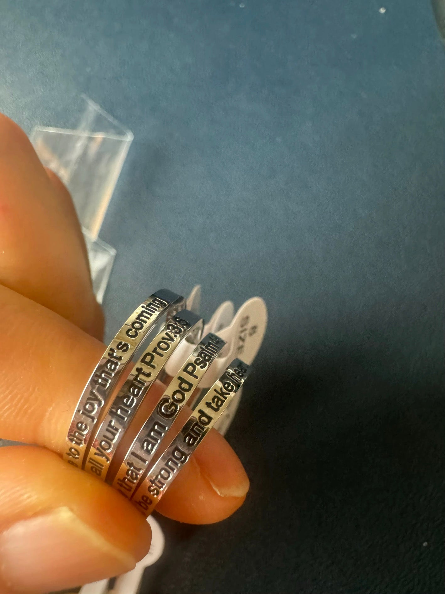 The pain can't compare to the joy that is coming- Thin Ring (PRE-SALE)