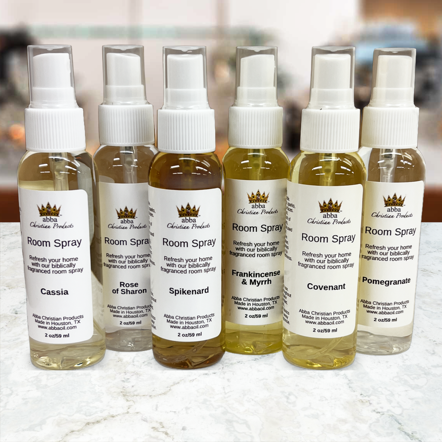 2oz Biblically Fragranced Room Spray: Holy Shroud Fragrance