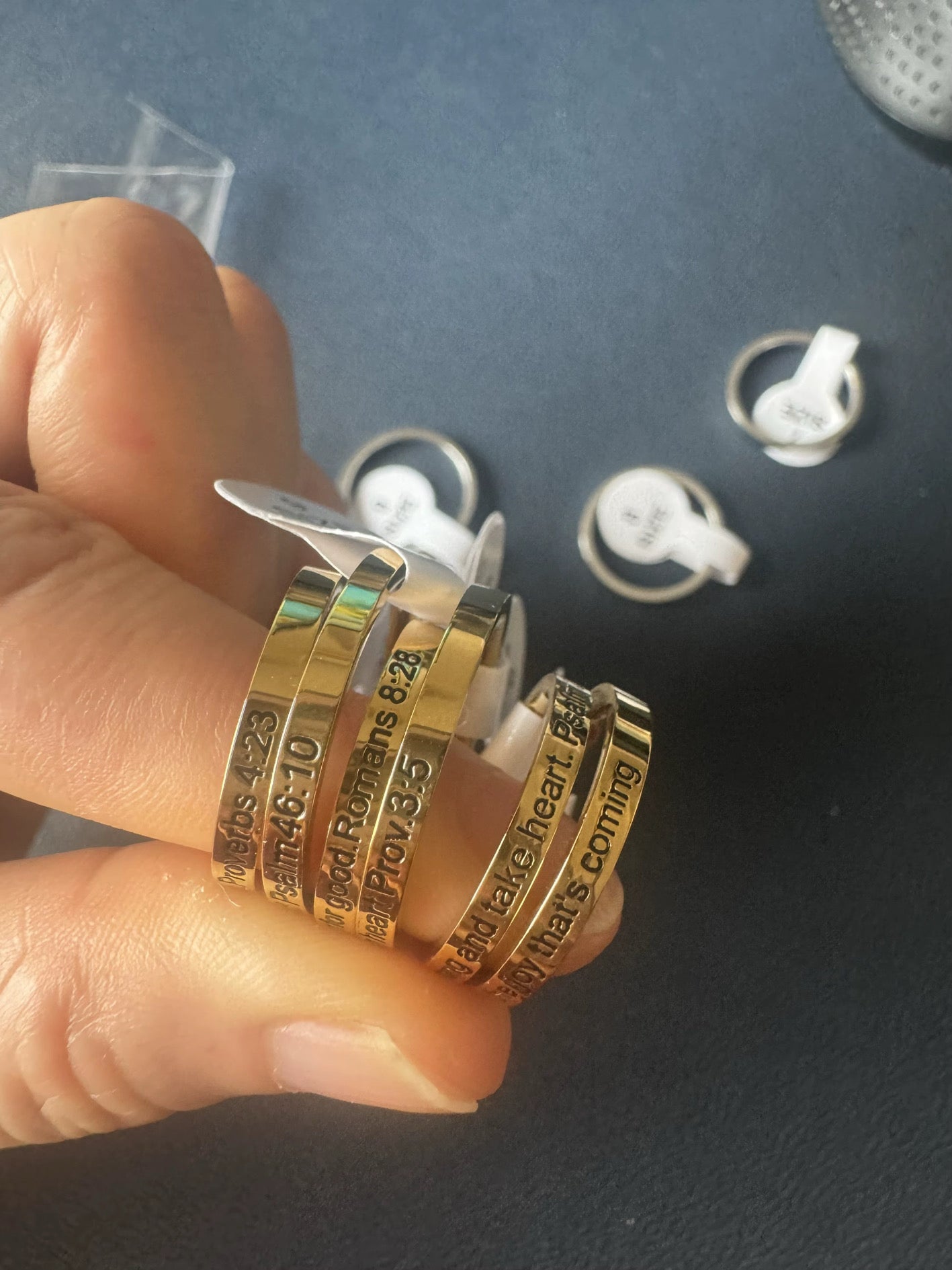 The pain can't compare to the joy that is coming- Thin Ring (PRE-SALE)