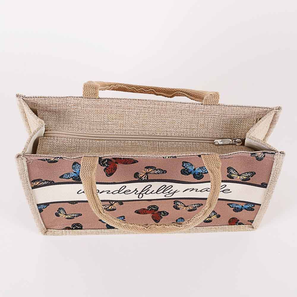 Tote Canvas Wonderfully Made Butterflies