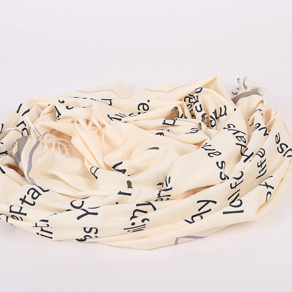 Shawl Fashion Prayer Psalm 23