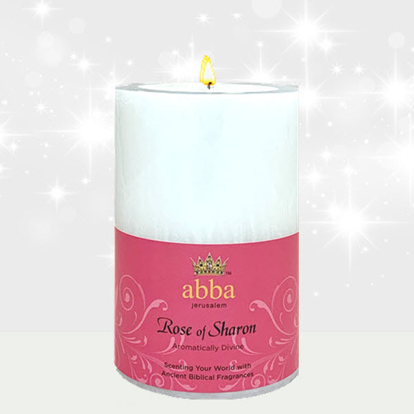 Rose of Sharon - 3" x 4" Pillar Candle
