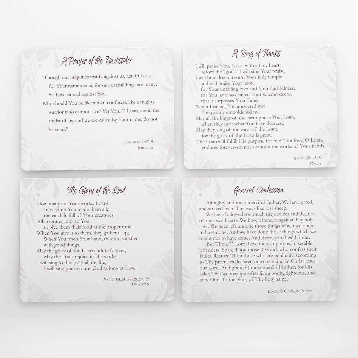 Cards in Tin My Prayers