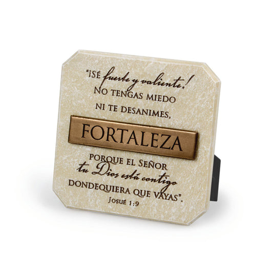 LCP Spanish Plq Bronze-Finish Title Bar Fortaleza