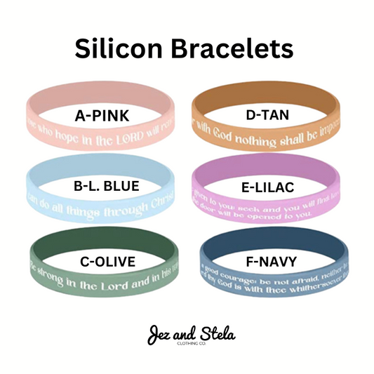 Silicon Bracelets-Pastels