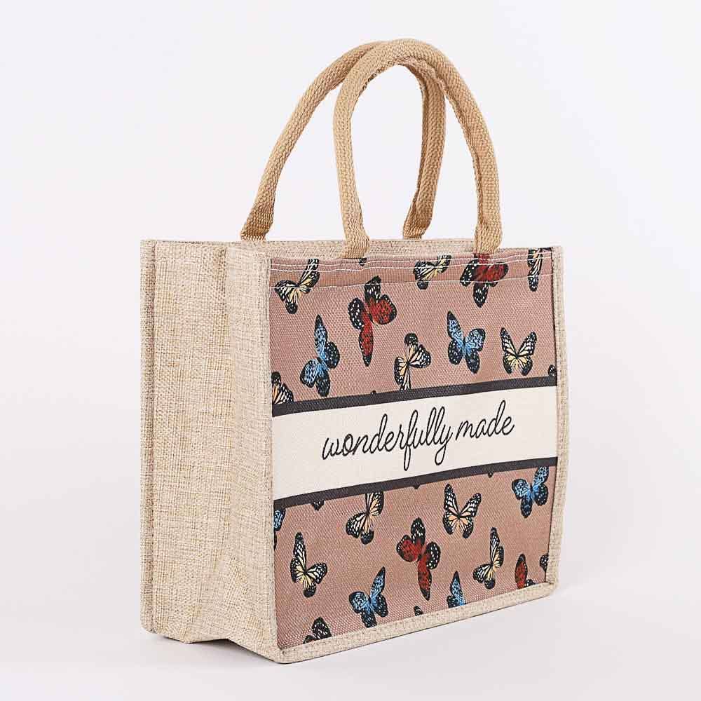 Tote Canvas Wonderfully Made Butterflies