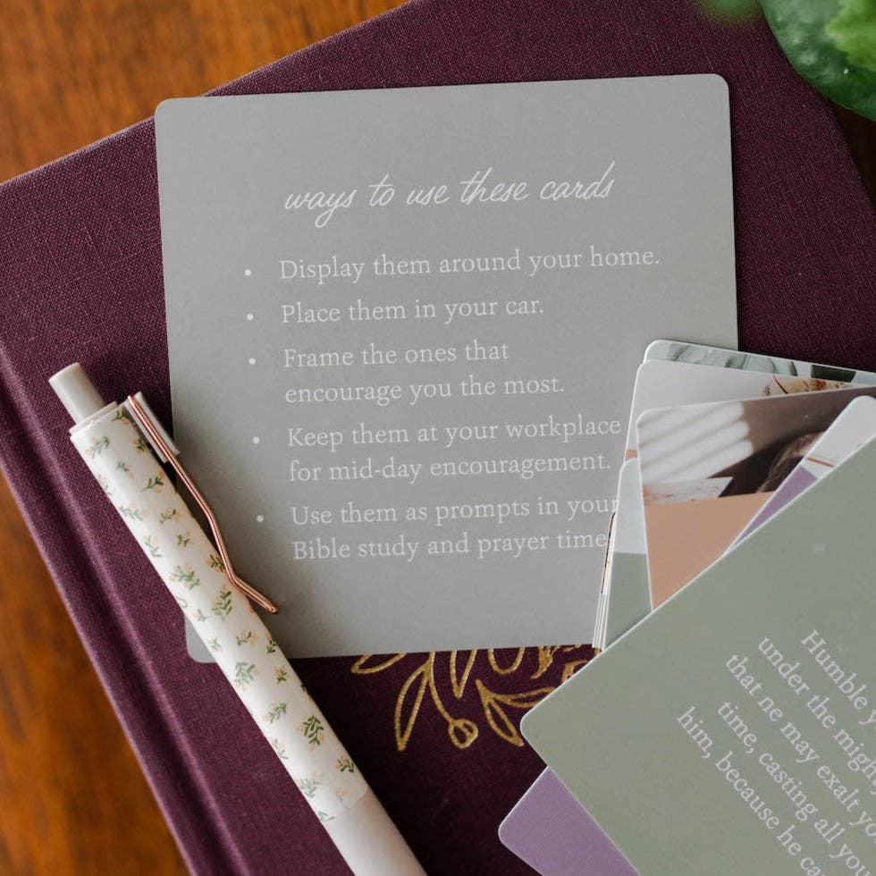 Encouragement for Single Parents Verse Card Set