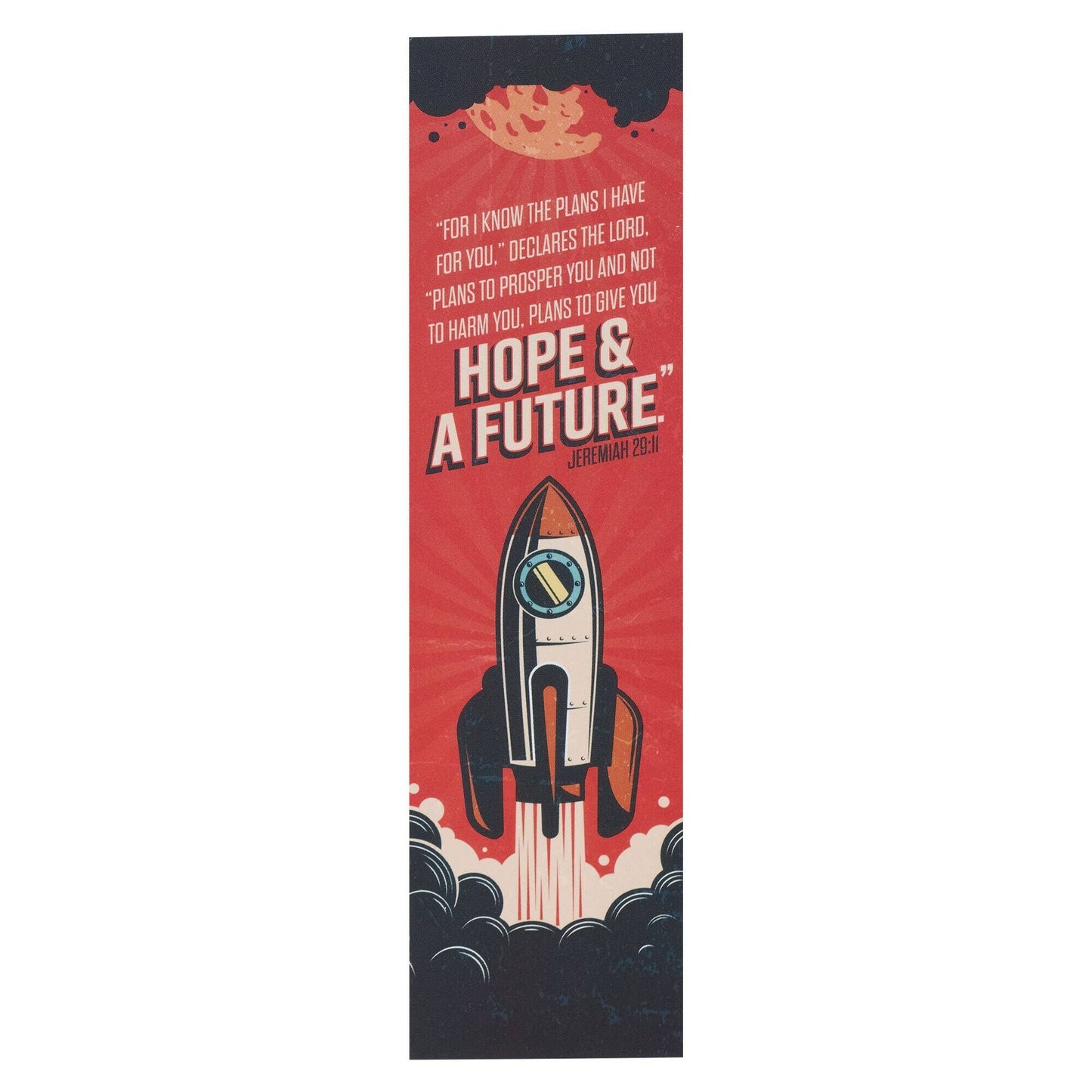 Bookmark Pack Red Space Shuttle I Know the Plans Jer. 29:11