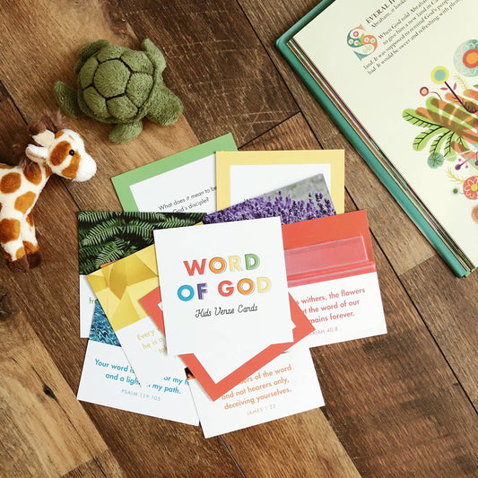 Word of God Verse Card Set - Kid's