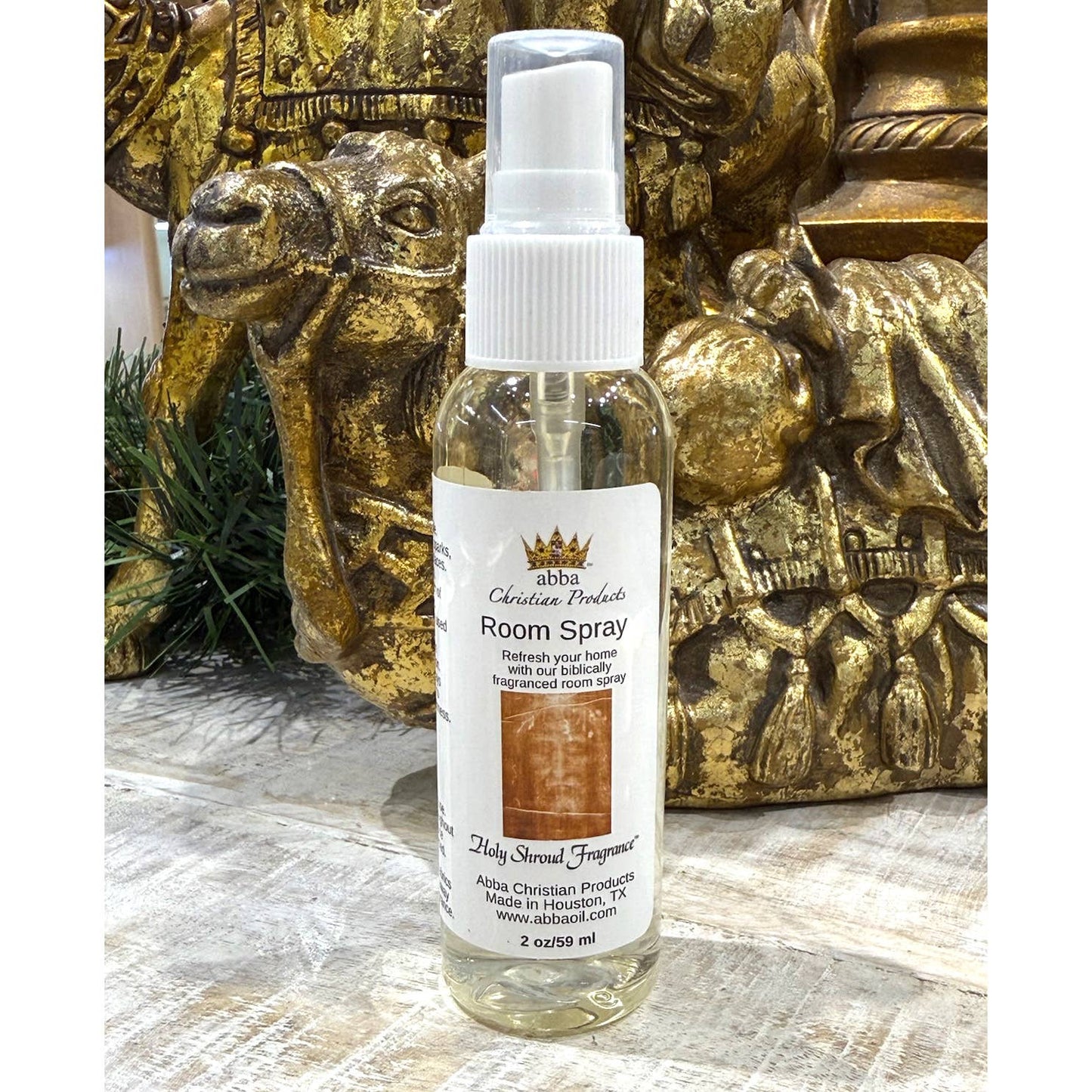 2oz Biblically Fragranced Room Spray: Holy Shroud Fragrance