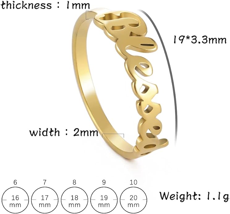 Blessed Gold Ring