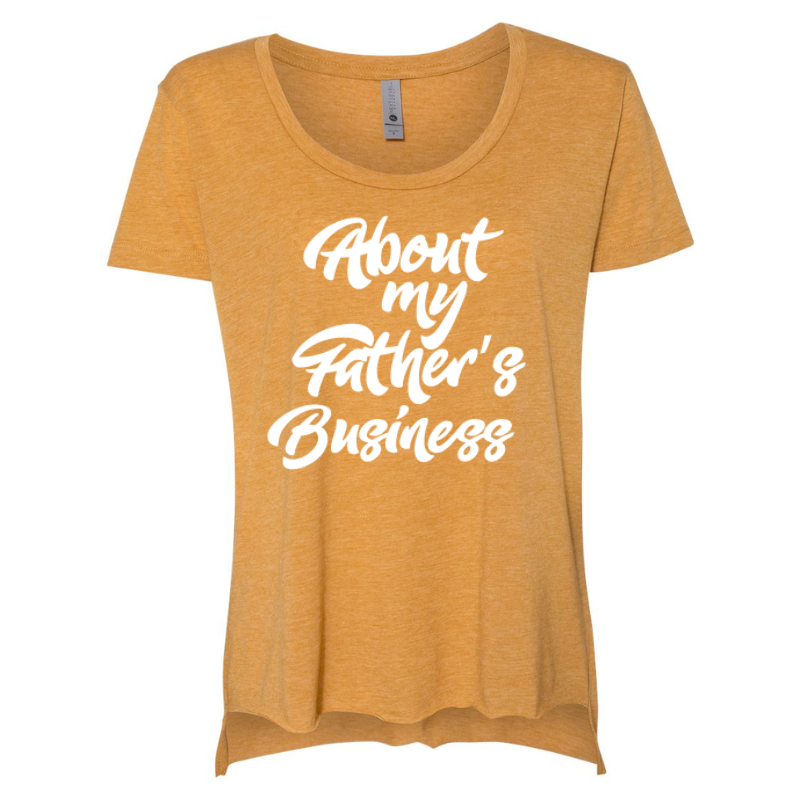 About My Father...- Antique Gold Women's Festival Scoop