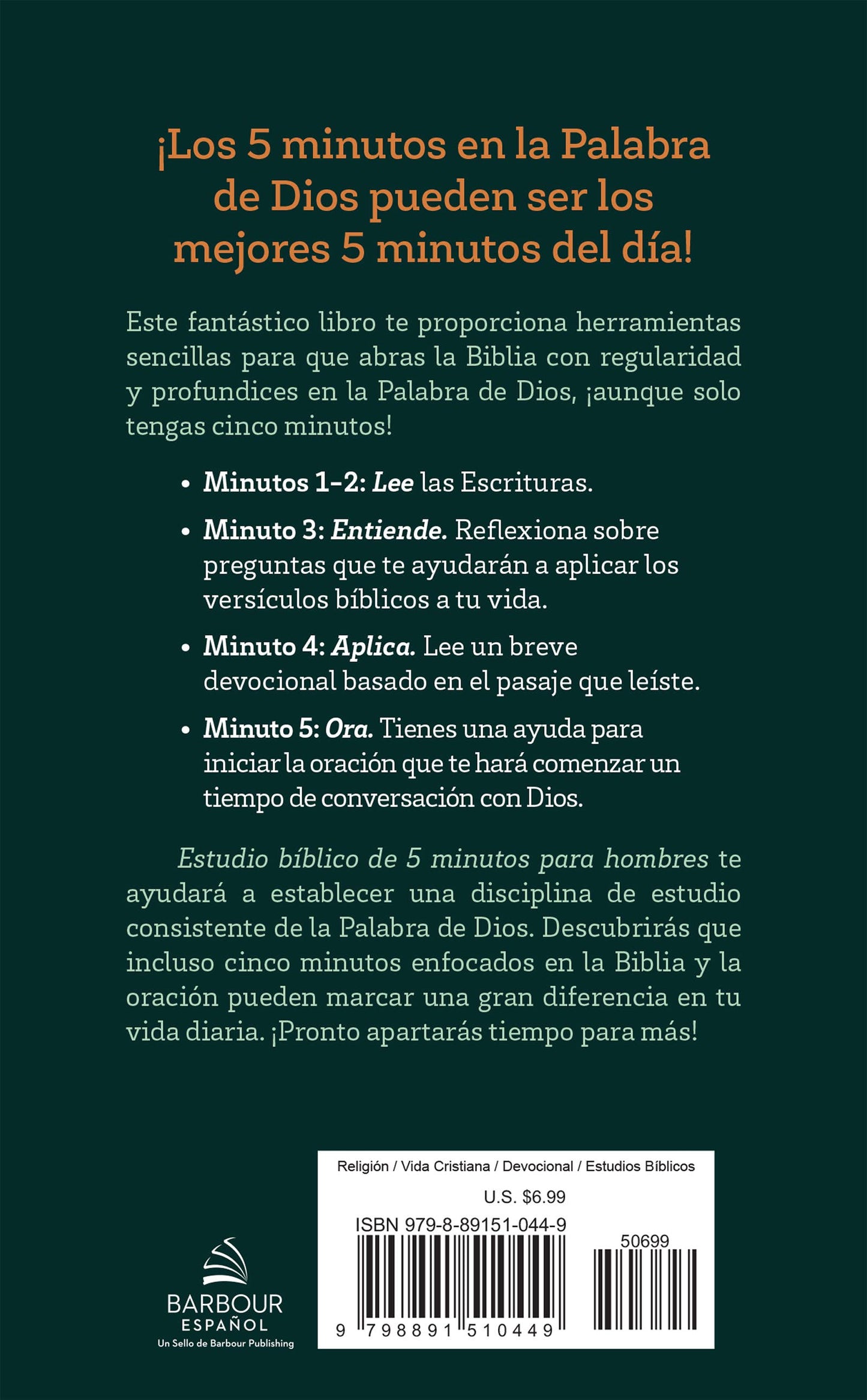 Estudio bíblico de 5 minutos para hombres