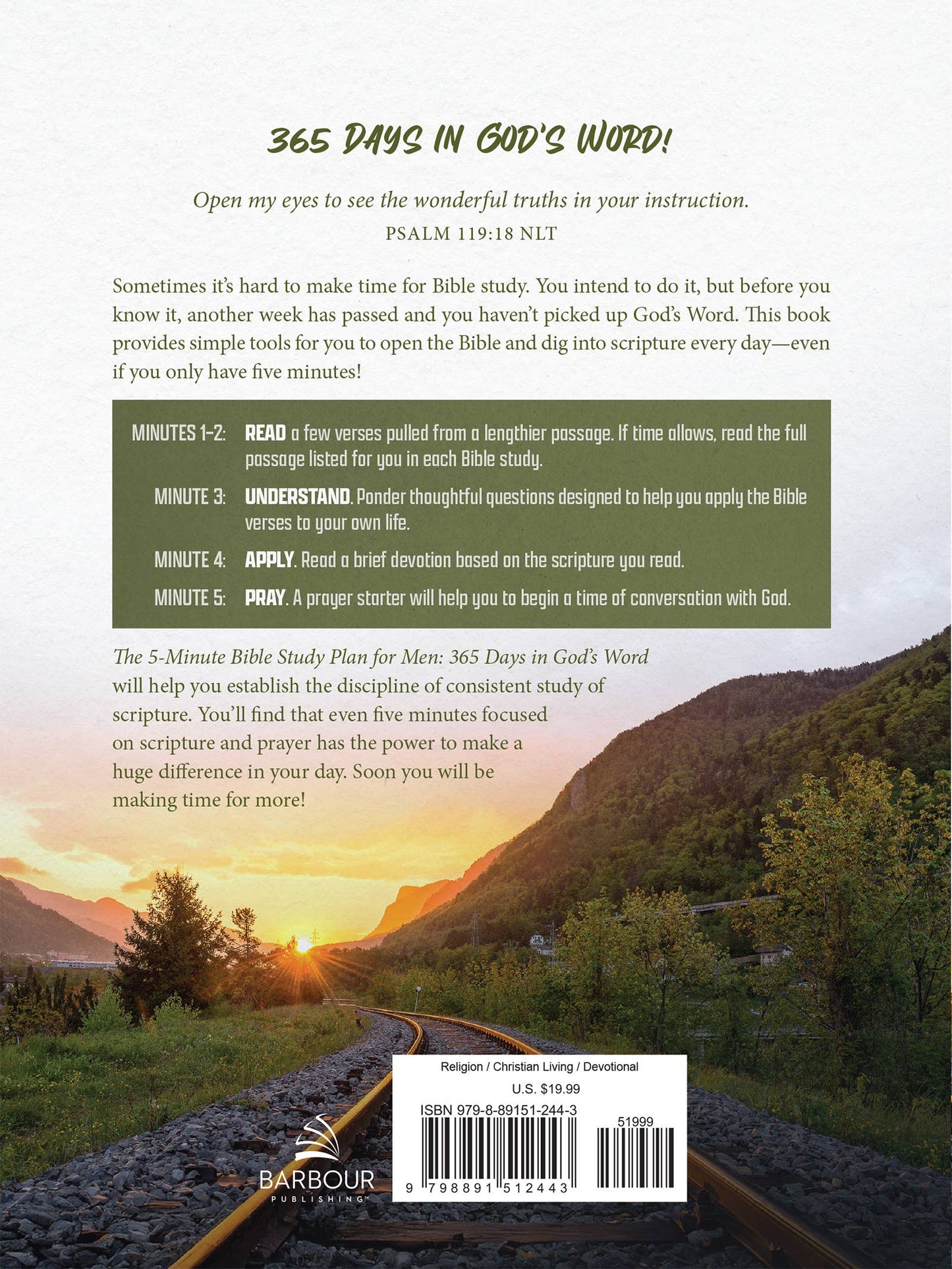 The 5-Minute Bible Study Plan for Men