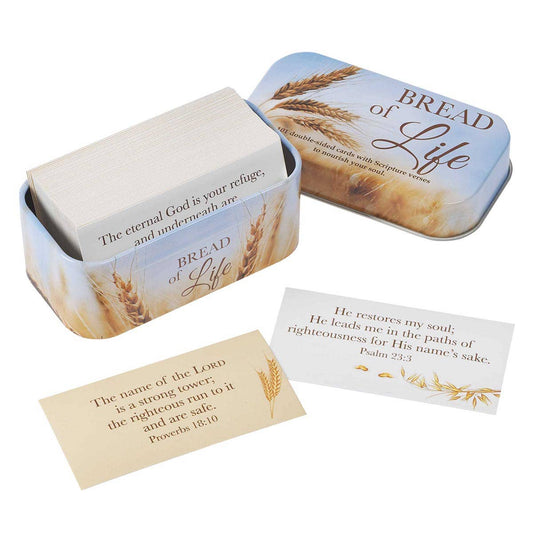 Cards in Tin Bread of Life