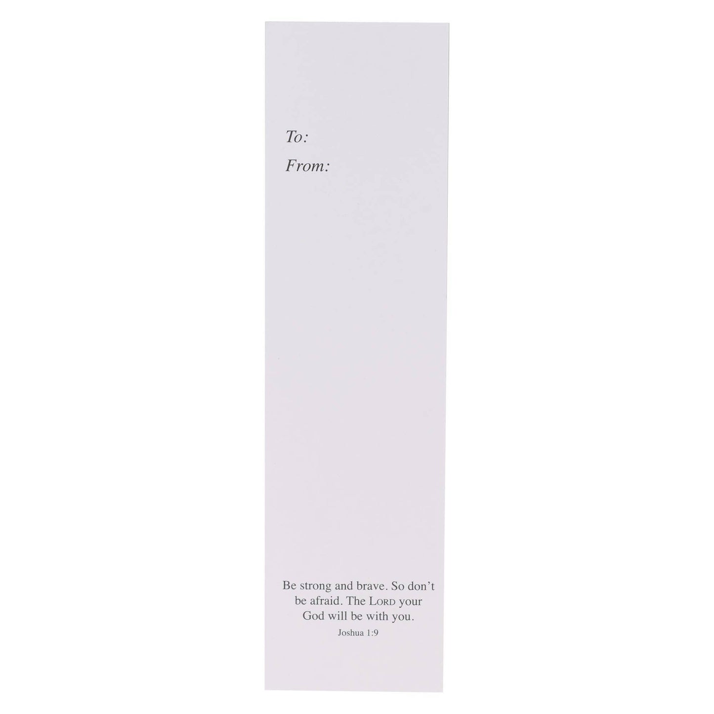 Bookmark Pack Blue Lion Be Strong & Brave Josh. 1:9