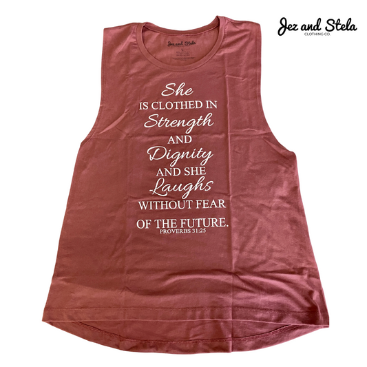 She Is- Women’s Festival Muscle Tank